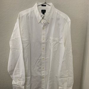 J Crew Mens seersucker slim fit shirt